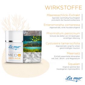 La-mer MED+ Anti-Age Crema de Noche