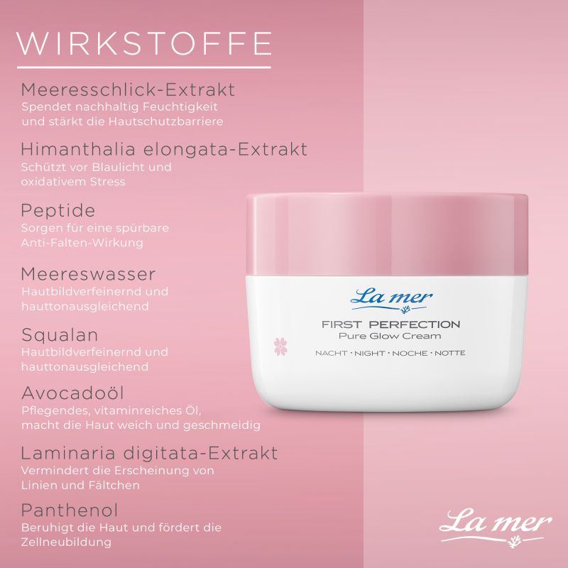 La-mer First Perfection Pure Glow Crema de Noche