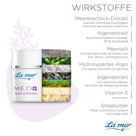 La-mer MED+ Anti-Stress Crema Extra-Rica Dia