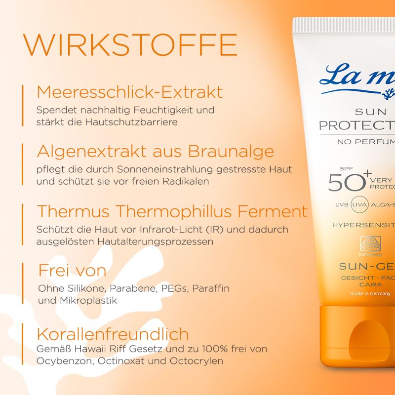 La-mer Sun Protection Crema de sol LSF 50+